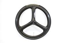 ADR TRI Spoke carbon tubular 700c front wheel fixie track like Specialized HED