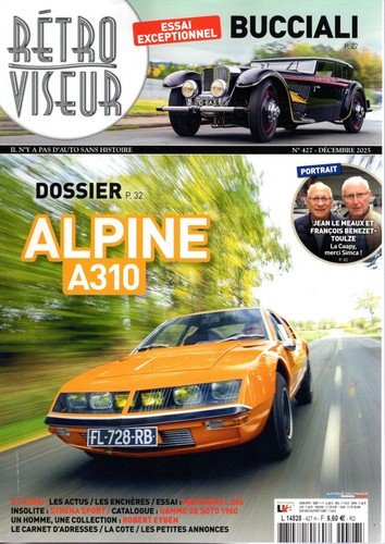 Retroviseur 427 alpine - retroviseur,
