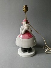 lampe en céramique, avec Bécassine de Robj, la chaise longue, années 70
