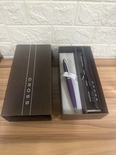CROSS Stylo Bille Victoria Purple  Rolling Ball ~ black ink