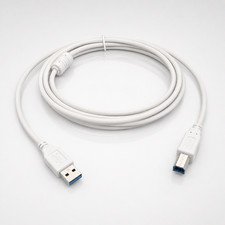 Plomb d'imprimante USB blanc