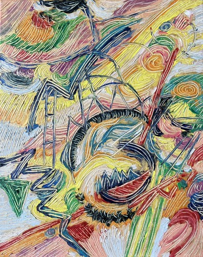 Tableau chimère 2026 - tableau, huile
