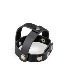 Lanières anneau ring en cuir