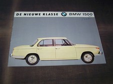 Top Rarity Stunning Prestige Brochure BMW 1500 1964!!!