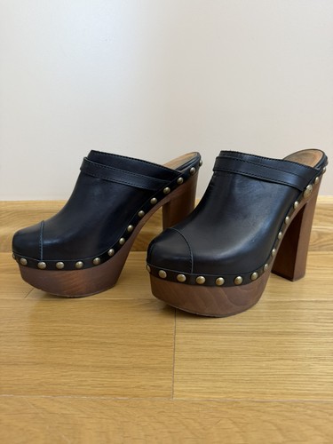 Sabot chanel talon cuir - sabot,