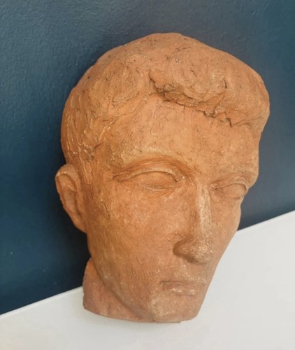 Sculpture tête murale - sculpture,