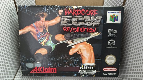 Jeu vidéo hardcore ecw - hardcore,
