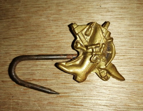 Crochet tablier bronze - de, en
