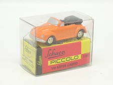 Schuco 1/90 Small - VW Beetles Cabriolet Orange