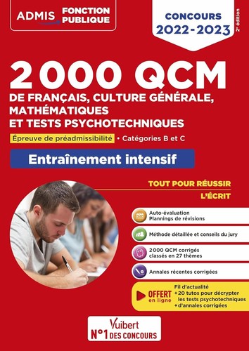 2000 qcm français culture - 2000, de