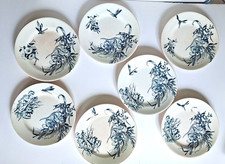 Assiettes anciennes, lot de 7