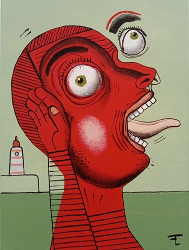 Art contemporain tableau
