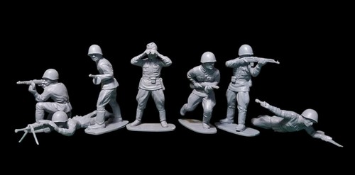 Ensemble figurines au - (a),