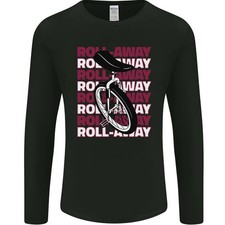 T-Shirt À Manches Longues Pour Hommes Unicycle Roll Away