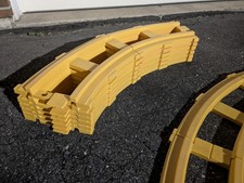 Peg Perego Train Track Set (12) Curved Sections - Thomas Or  Santa Fe Yellow