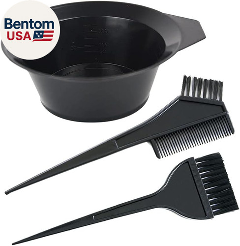 Pcs salon hair dyeing kit - 3,