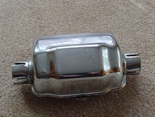 1970's Honda CB500T CB 500T Genuine Original Chrome Exhaust Collector Box