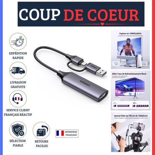 Ugreen carte capture vidéo - ugreen,