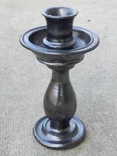 bougeoir céramique noire