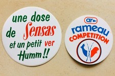 2 autocollants  SENSAS pêche