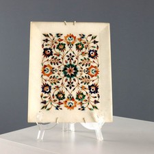 Plateau Ancien Marbre Blanc