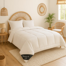 Couette Prestige Coton Percale - 1 ou 2 personnes - LEGERE - 20124