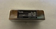 Icom FL-80 2.4kHz SSB filter (9mhz IF) in Excellent shape working as it should