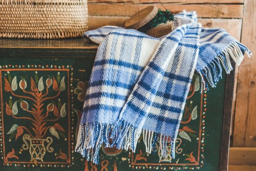 Couverture polaire pour lit - , et
