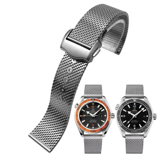 Steel mesh strap bracelet - strap, band