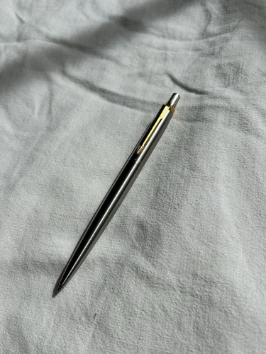 Stylo bille parker acier - stylo,