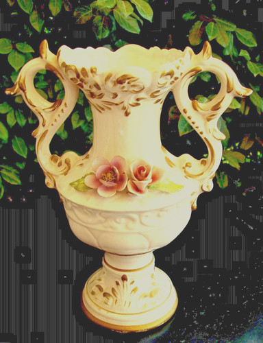 Capodimonte vase céramique - vase,