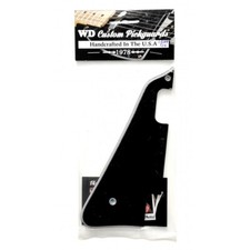 Pickguard Gaucher noir pour LesPaul Gibson Deluxe P90 5PLY