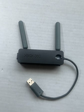 Genuine Microsoft Xbox 360 Wireless N Network Adapter Model 1398 WiFi USB Black