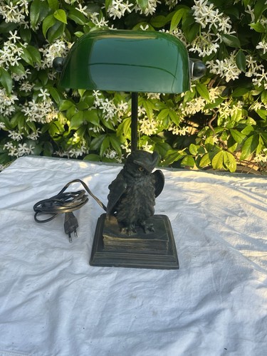 Ancienne lampe banquier - lampe, de