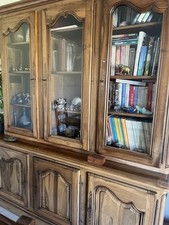 Bibliotheque LOUIS PHILIPPE en noyer