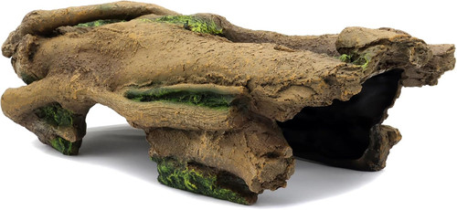 Aquarium resin bark hide cave - aquarium,