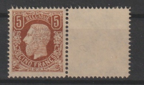 Belgium 1869 cob 37 - -,