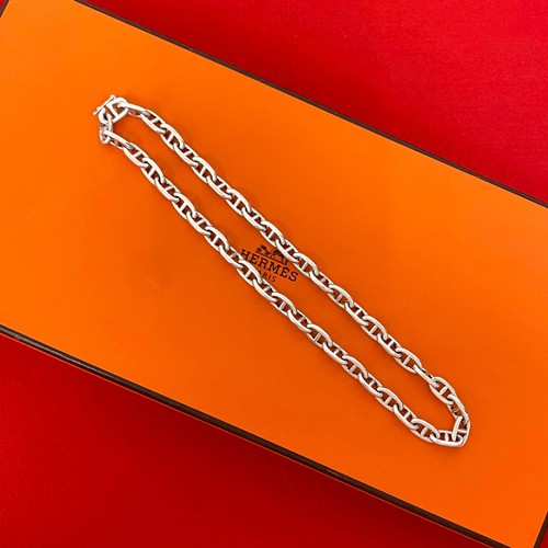 Collier hermes chaîne ancre - collier,