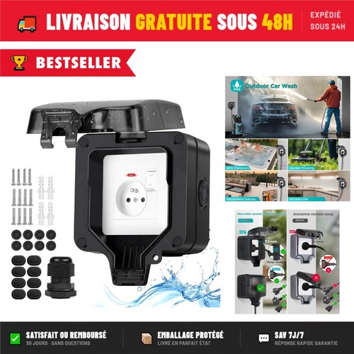 Prise extérieure étanche