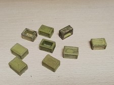 1/50 Scale. MILITARY ACCESSORIES GREEN CRATES. LOT OF 9
