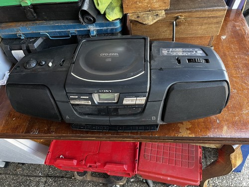 Poste radio sony - cdf-222l, cd