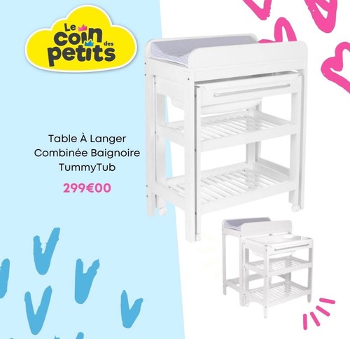 Commode langer tummy tub - à,