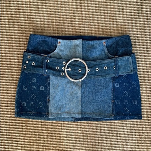 Marine serre monogram denim - serre,