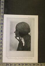 1927 NATACHA RAMBOVA ACTRESS COSTUME DESIGNER BALLET DANCER PHOTO INSERT 24637