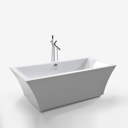 Baignoire ilôt 170 - x, +