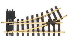 Neuf LGB 1X Aiguillage, Gauche, R1, 30° Pour Échelle G N° 12100