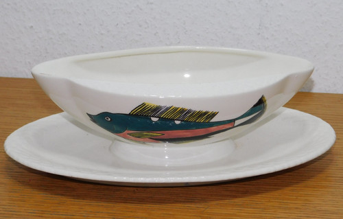 Vintage ancienne sauciere - vintage, en