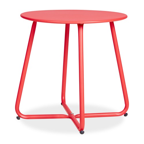 Table appoint ronde métal - d'appoint,