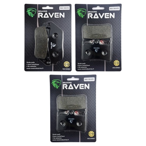 Kit plaquettes frein g - 3, av
