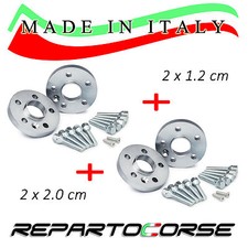 Kit 4 Distançiaux 12+20Mm REPARTOCORSE Audi A6 Allroad 4Bh C5 - Avec Boulons